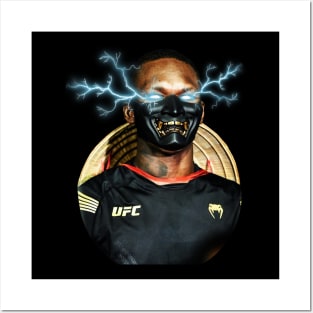 israel adesanya god mode raiden Posters and Art